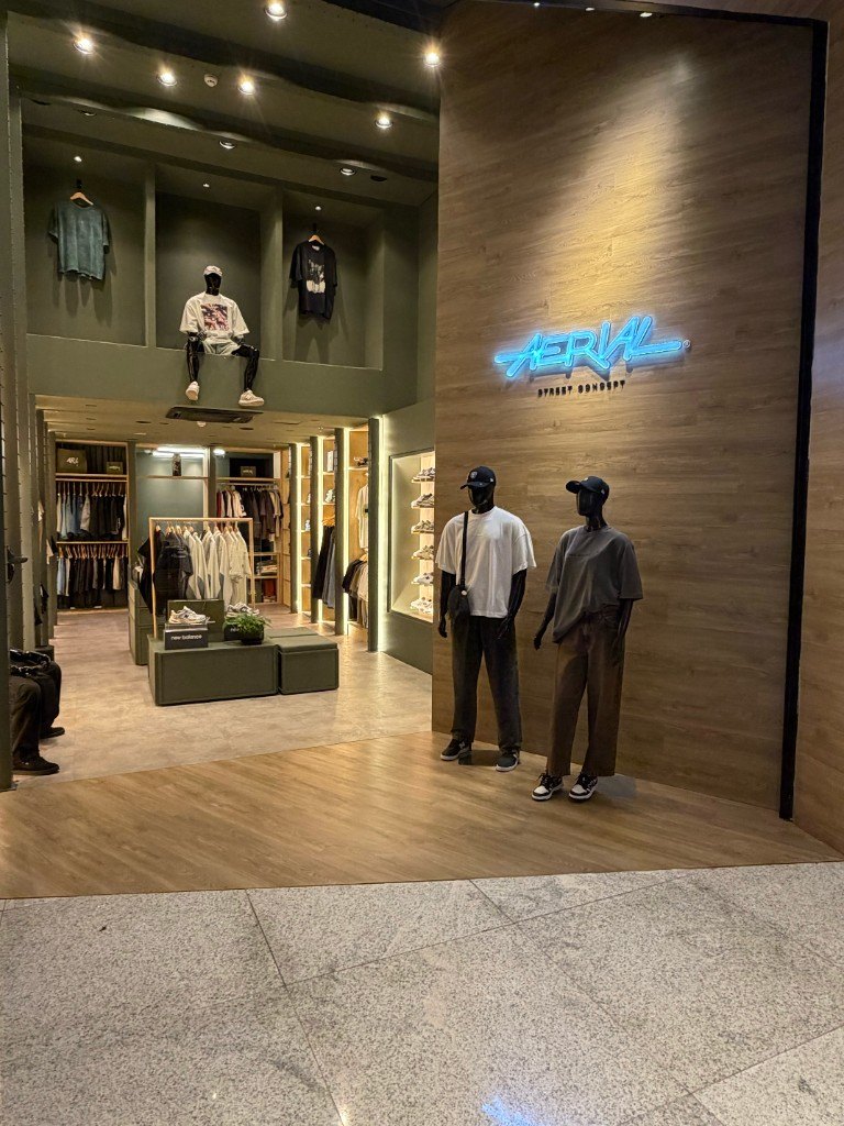 Interior da Aerial Street Concept em Cascavel, Paraná